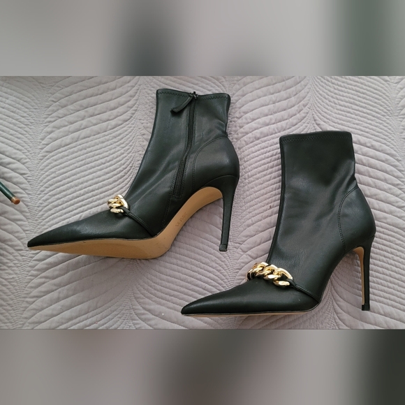 All Zara, Bundle of 4 Pairs Assorted Heels, Booties & Sexy Nightclub Mesh Boots - Picture 8 of 15